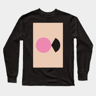 Pink Fish #minimal Long Sleeve T-Shirt